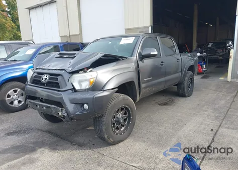 2014 Toyota Tacoma Base V6 из США, поврежденный, VIN 3TMLU4EN5EM153717